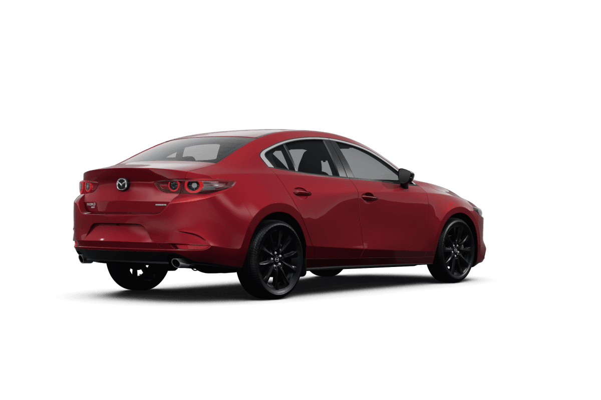 Mazda Mazda3 Sedan  - Back view Mazda Mazda3 Sedan  - Back view